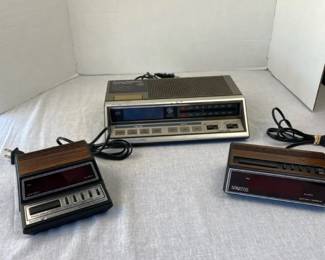 Electric Alarm Clocks Vintage
