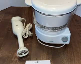 Black Decker Flavor Scenter Steamer Plus HS900 and Braun Emulsion Blender