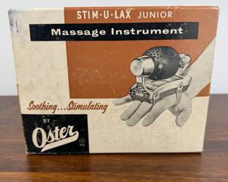 Vintage Oster StimULax Junior Massage Instrument Model M4 Works wBox