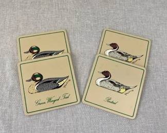 Georges Briard Acrylic Duck Coasters