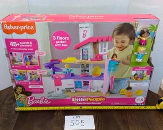 FisherPrice Little People Barbie Little Dreamhouse Interactive Playset