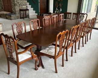 Huge 12 Chair Dining Table