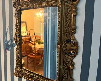 Small ornate mirror