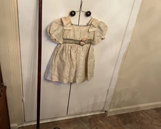 Antique Bissell and child’s dress