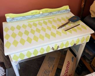 Child’s painted desk/side table