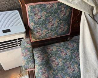 Victorian settee and two matching chairs