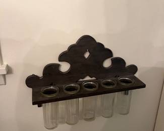Wall mounted vases