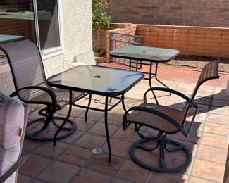 3-Pc Patio Table & Chairs