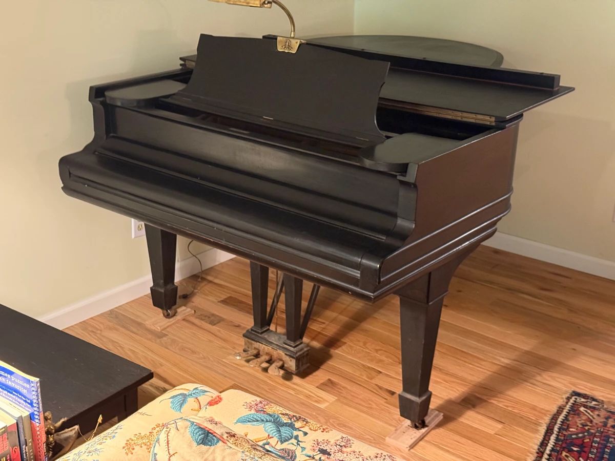 19th century Steinway Parlor Grand 82-key piano, priced at $2800