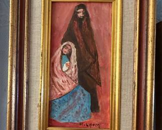 Figurative Oil Painting by M. LeRoy