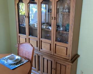 Vintage Drexel Esperanto China Cabinet