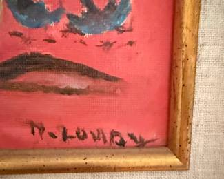 Siamese Cat Painting by T. Lovio