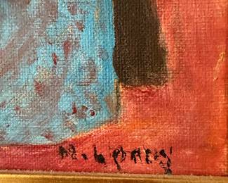 Figurative Oil Painting by M. LeRoy