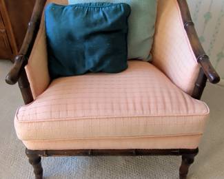 Regency Faux Bamboo Armchair