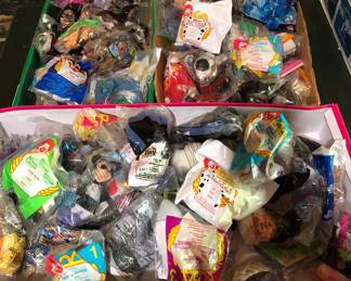 LOTS of McDonald’s Happy Meal toys, circa 2001