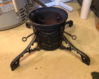 Cast iron Xmas tree stand