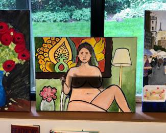 Colorful paintings