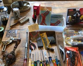 A few hand tools
