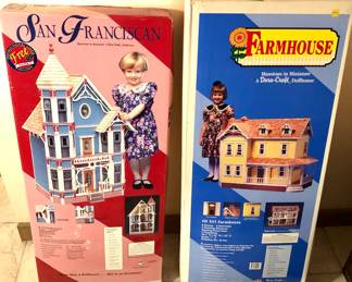NEVER OPENED 1990s Dura-Craft dollhouse kits - still sealed!