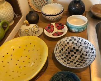 And more studio pottery