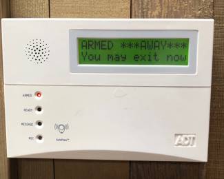 Alarm in use