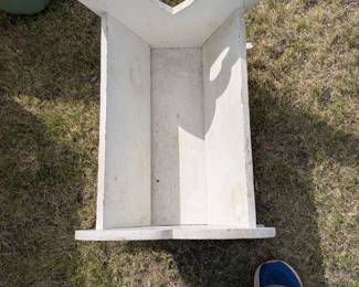 Handmade vintage baby cradle