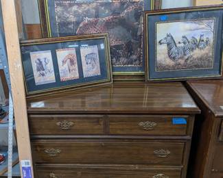 Vintage Bassett Dresser, solid wood