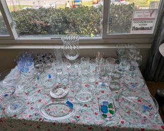 New and vintage glassware
