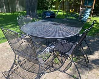 Wrougt Iron Patio set