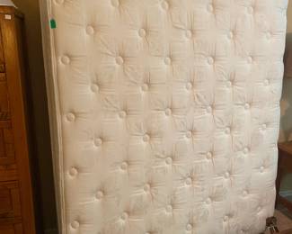 Queen size pillow top mattress and queen frame