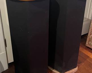 Pair of Vintage DCM Time Window Floor Standing Speakers