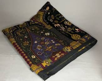 Vintage Gucci Wool and Silk Scarf
