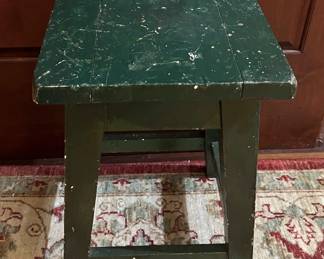 Primitive Painted Stool