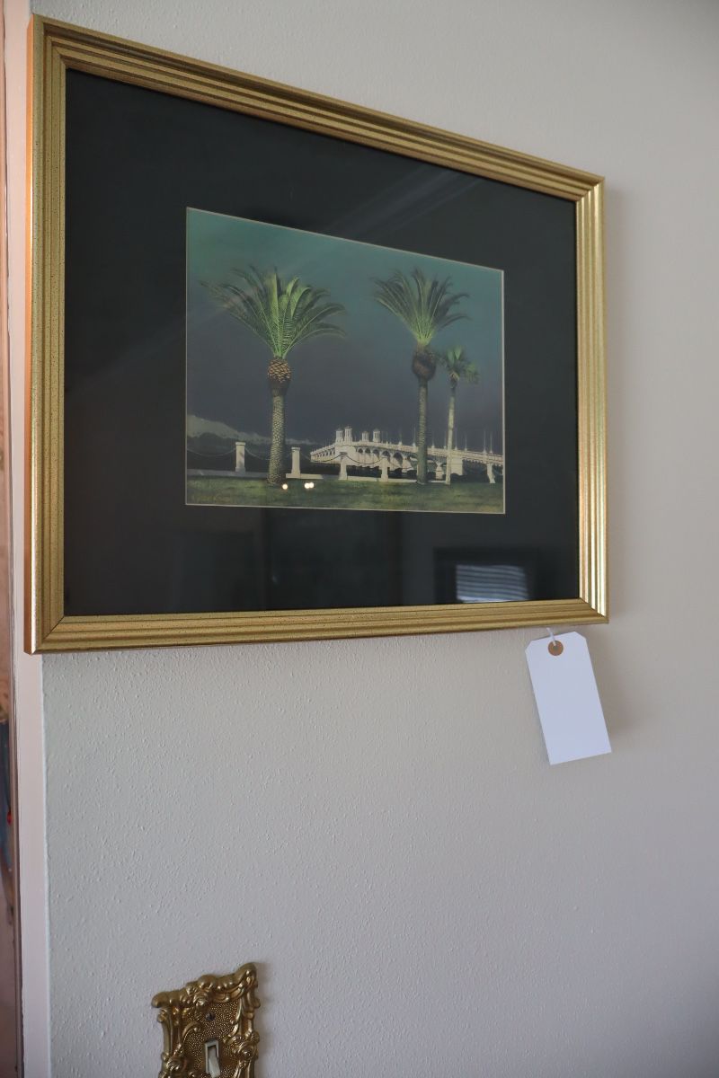 Bridge of Lions framed print