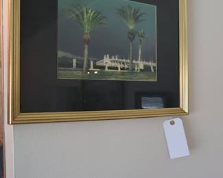 Bridge of Lions framed print