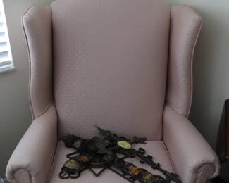 Queen Anne Wingback chairs