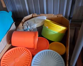 Tupperware colors, they are well loved