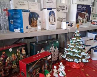 Dept 56 and other Holiday decor