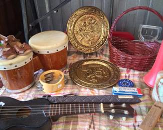 Musical selection...that mini tambourine!