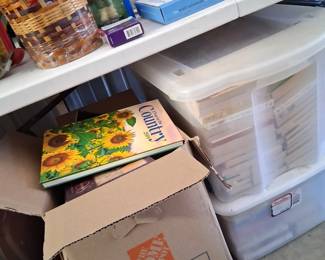 The quantity of romance novels yall.  they will be two for a dollar