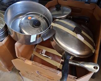More pans yall   a few revereware