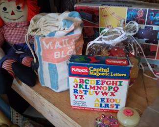 Vintage toys....I still stink at the yoyo