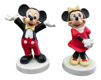 Disney porcelain figurines
