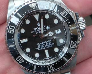 Rolex Sea-Dweller large size mens watch