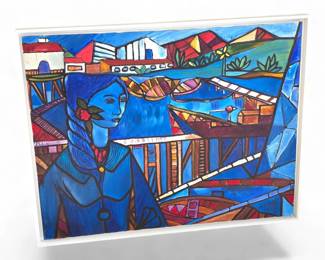 Mijares oil painting