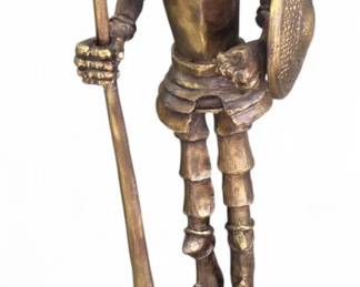 Don quijote bronze sculpture