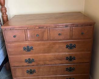 Vintage Ethan Allen Heirloom Collection Maple Dresser
