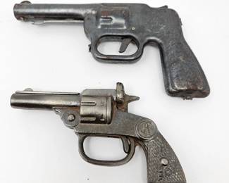 Vintage Daisy No 80 "Oh Boy" Water Pistol Toy Gun Lot Pressed Steel Plymouth MI
