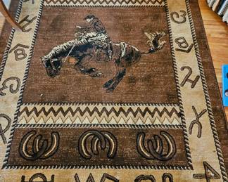 Cowboy rug