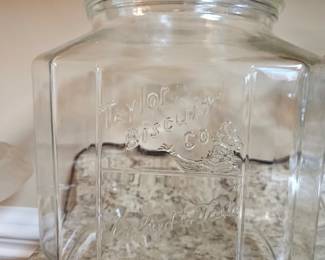 Old country store jar